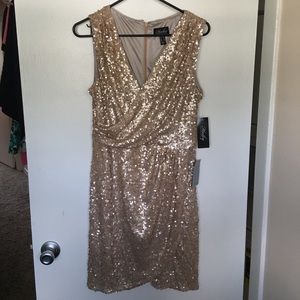 NWT Adrianna Papell Sequin Dress